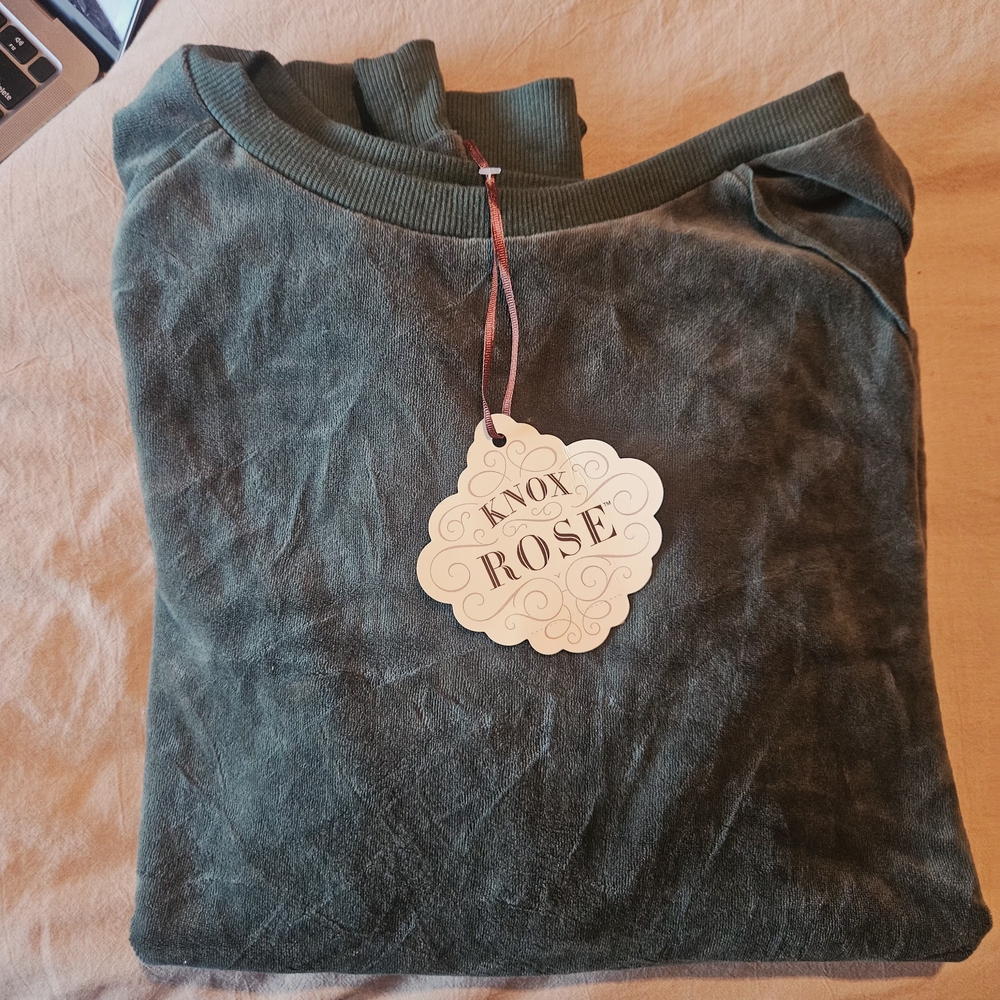 Knox Rose Forest Green Pullover